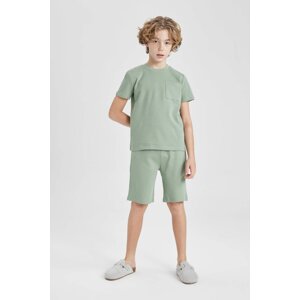 DEFACTO 2 piece Regular Fit Knitted Pyjamas