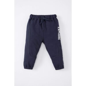 DEFACTO Baby Boy Slogan Printed Sweatpants