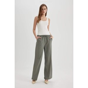 DEFACTO Wide Leg High Waist Standard Trousers