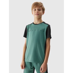 4F Boys' Sports Quick Dry T-Shirt - Green