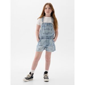 GAP Kids' Denim Bib Shorts - Girls