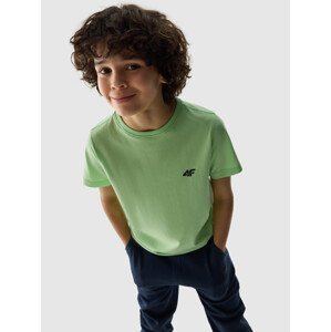 Boys' Plain T-Shirt 4F - Green