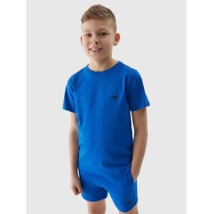 Boys' Plain T-Shirt 4F - Cobalt