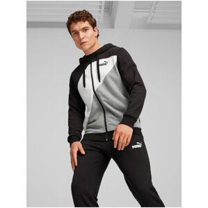 Grey-black Puma Power Tracksuit TR - Men