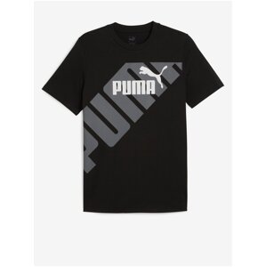 Black Men's Puma Power Graphic Tee - Men's