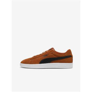 Men's Brown Suede Puma Smash 3.0 Sneakers - Men's