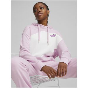 Puma Power Hoodie TR - Women's White and Pink Hoodie