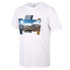 Men's cotton T-shirt HUSKY Tee Skyline M white