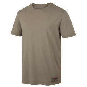 Men's cotton T-shirt HUSKY Tee Base M dark khaki