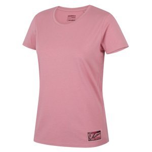 Women's cotton T-shirt HUSKY Tee Base L pink