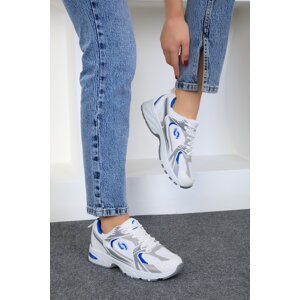 Soho White-Ice-Sax Women's Sneaker 18753