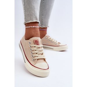 Women's Low-Top Sneakers Big Star Beige