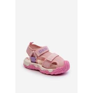 Girls' Velcro Sandals Big Star Pink