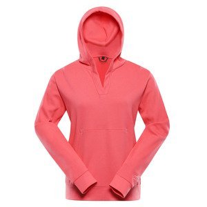 Women's hoodie ALPINE PRO MALMA calypso coral