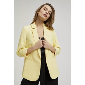 Women's blazer MOODO - light yellow