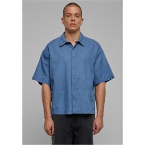 Men's Lightweight Denim Shirt - Blue