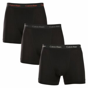 3PACK men's boxers Calvin Klein black