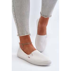 Women's slip-on sneakers White Adrancia