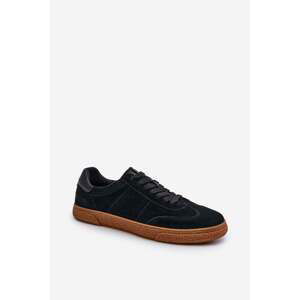 Men's Suede Sneakers Big Star Black