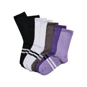 Double Stripe Socks, 7 pack, multicolour