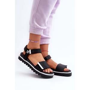Women's Platform Sandals Big Star Black