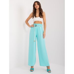 Summer trousers made of mint fabric