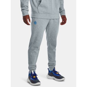 Under Armour Curry Fleece Sweatpants-BLU - Men's