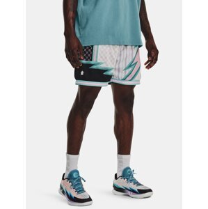 Under Armour Curry Draft Day 8IN Short-WHT - Men's
