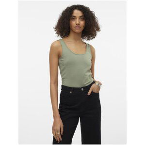 Green women's basic tank top VERO MODA Maxi - Women