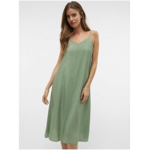 Green women's dress Vero Moda Josie - Women