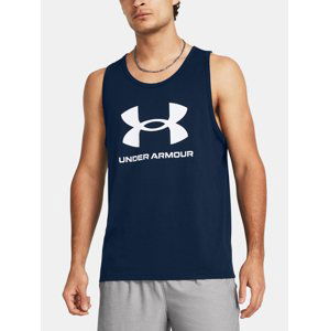 Under Armour Tank Top UA SPORTSTYLE LOGO TANK-BLU - Men