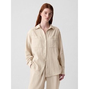 GAP Oversize Muslin Shirt - Women