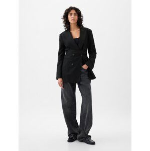 GAP Linen Blazer with Belt - Women