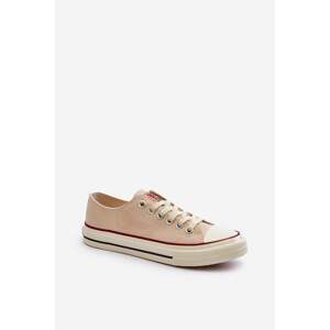 Men's Low Sneakers Big Star Beige