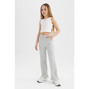 DEFACTO Girl Wide Leg Ribbed Camisole Trousers