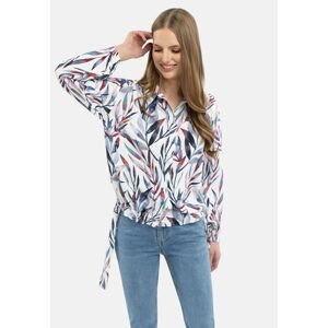 Volcano Woman's Shirt K-Italia Navy Blue