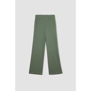 DEFACTO Wide Leg Regular Hem Trousers