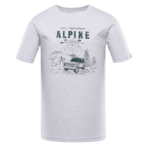 Men's cotton T-shirt ALPINE PRO GORAF white variant pa