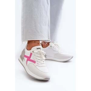 Women's Platform Sneakers INBLU White
