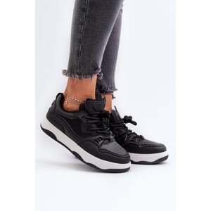Women's Platform Sneakers Black Etnaria