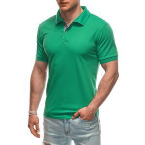 Edoti Men's plain polo shirt