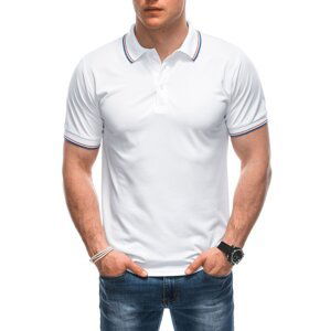 Edoti Men's plain polo shirt