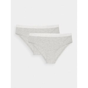Women's Underwear Panties 4F (2 Pack) - Grey