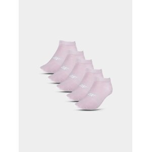 Girls' socks (5pack) 4F - pink