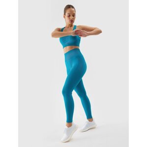 Women's 4F Sports Seamless Leggings - Turquoise