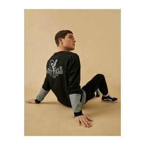 Koton Printed Sweatshirt