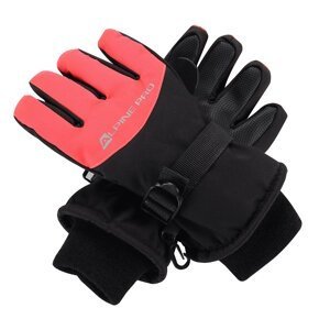 Children's gloves with ptx membrane ALPINE PRO LORDO diva pink