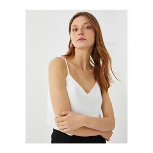 Koton Basic Athlete Straps V-neck