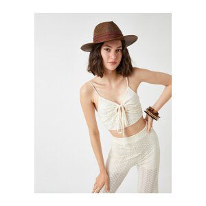 Koton Window Detailed Strap Bustier