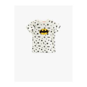 Koton Batman T-Shirt Printed Licensed Short Sleeve Crew Neck